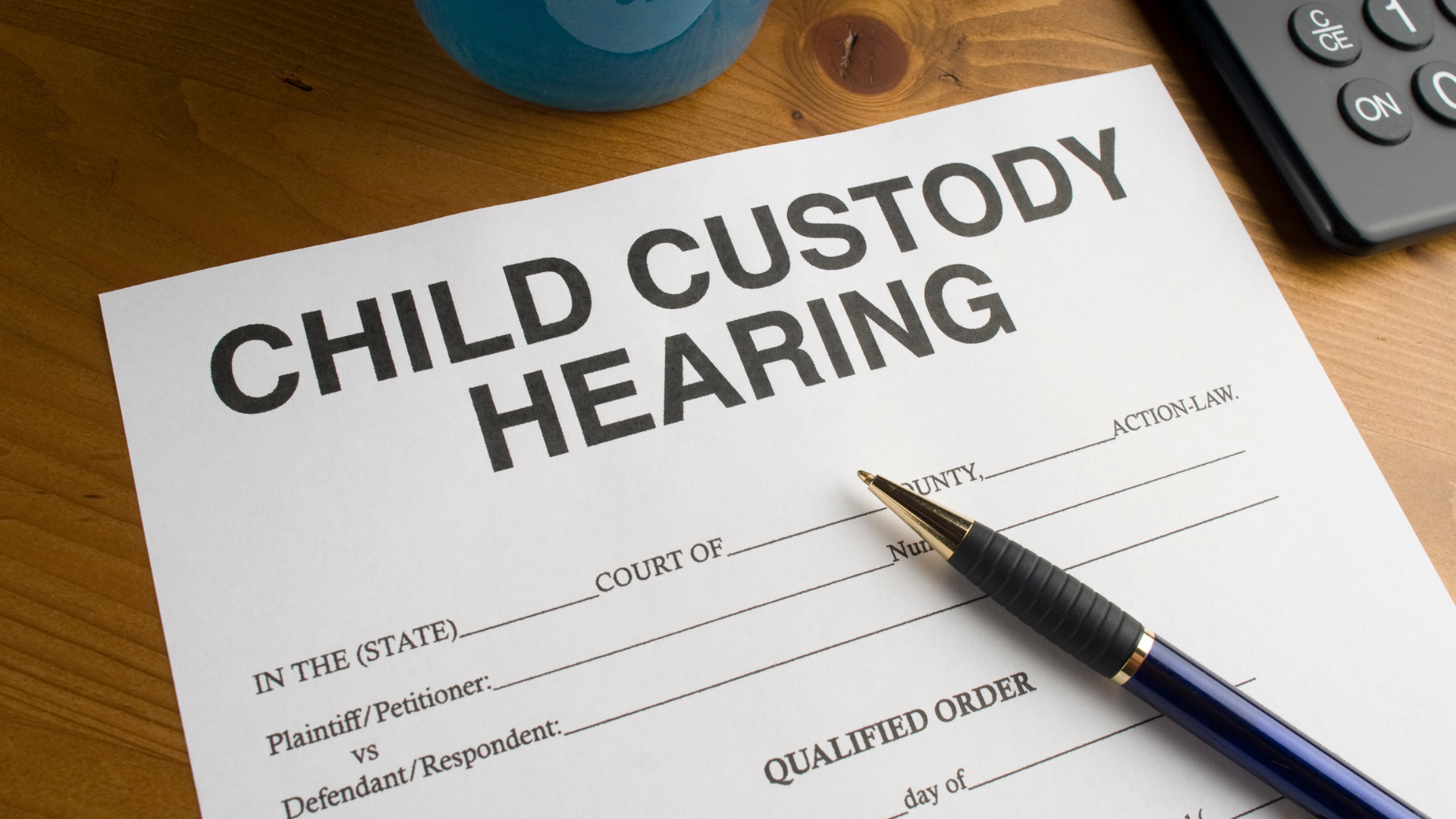 Child Custody Hearing